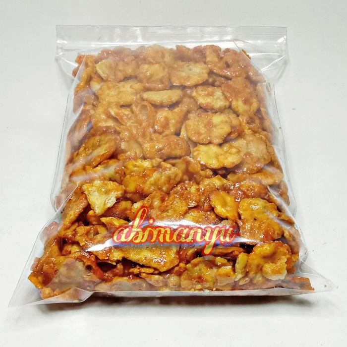 

emping melinjo pedas manis 500gr