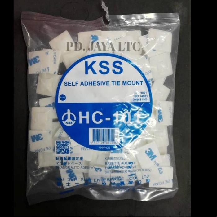 

Kss Hc-101 Self Adhesive Tie Mount / Tie Mount Hc101