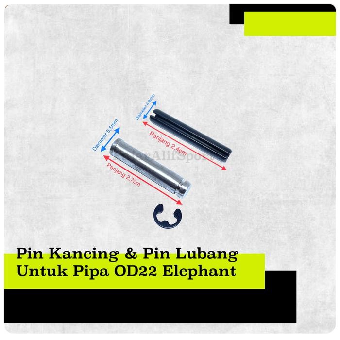 Pilihan- Pen Kancing Dan Pen Lubang Sharp Od22 - Pin Sharp - Pin Set Sharp Od22