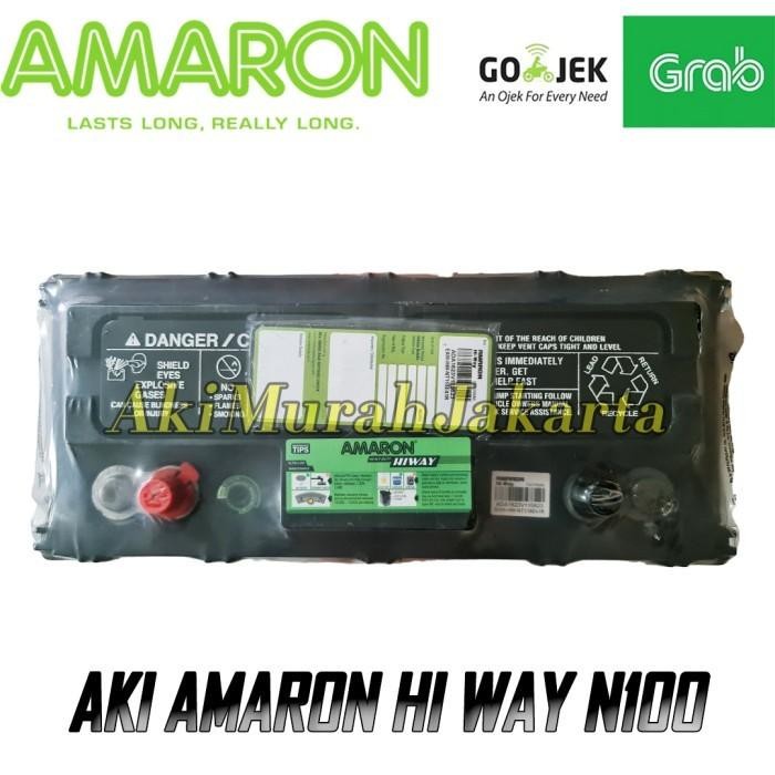 Amaron Hi Way Aki Truk Delta N100 / 95E41R - 100Ah Aki Kering