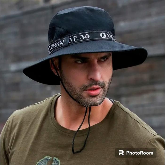 Pilihan- Topi Rimba Topi Gunung Lebar Pinggir Buat Pria Dan Wanita Topi Import