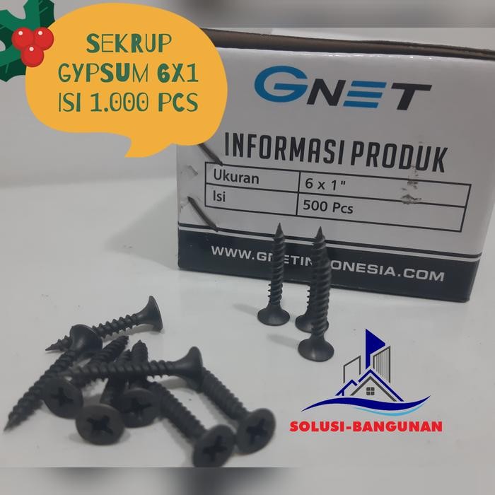 Pilihan- Skrup Gipsum / Skrup Gypsum / Screw Gypsum 6X1