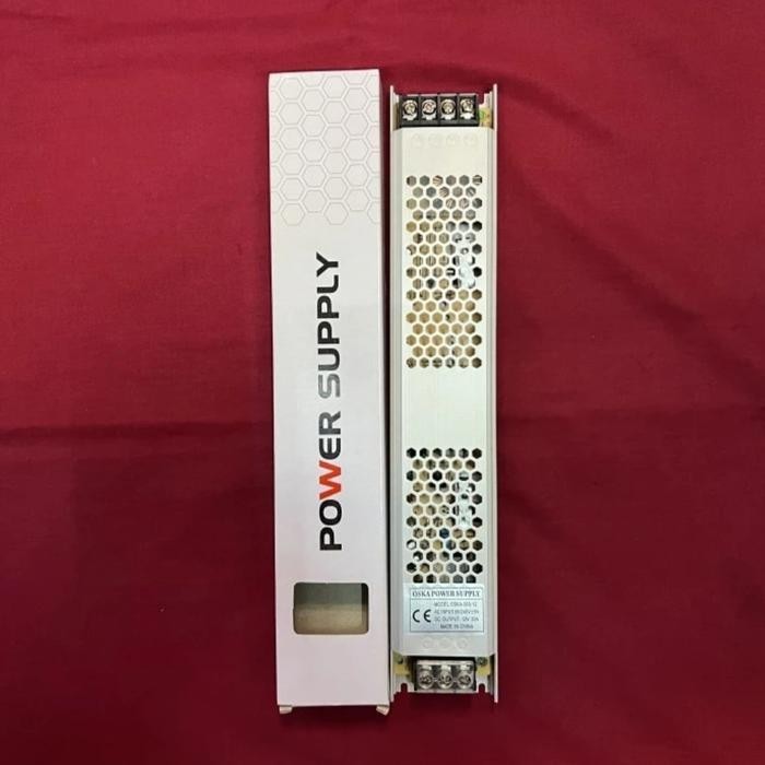 Grosir Power Supply Adaptor Travo 40 Ampere 12V Trafo 40A 12 Volt Ballast 40A Amper Dc 12V Slim