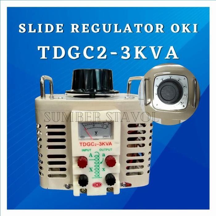 Terbagus Slide Regulator Oki 3Kva Terlariss 