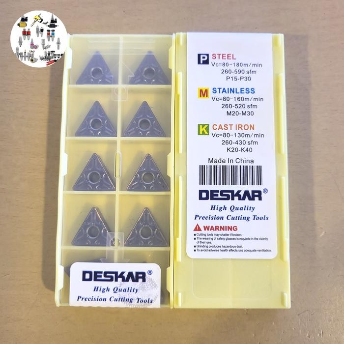 TNMG 160408 MA LF6018 INSERT TNMG 160408 DESKAR MATA BUBUT TNMG 160408