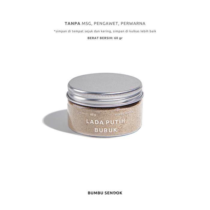 

DISKON BUMBU SENDOK Lada Putih Bubuk 60g READY STOCK
