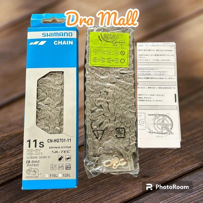 Ready Rantai Sepeda 11 Speed Shimano CN HG 701 & Shimano CN HG 901