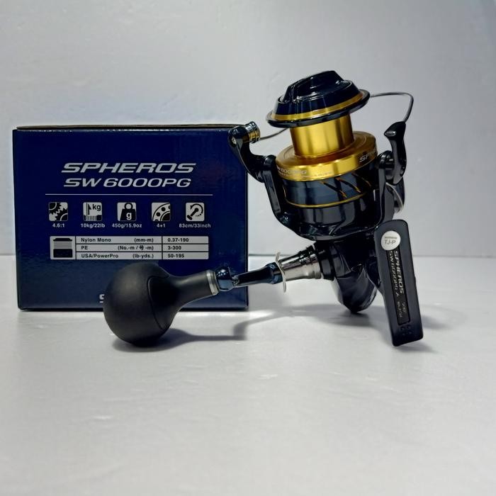 Terbaru Reel Shimano Spheros 2021 Sw 6000Pg