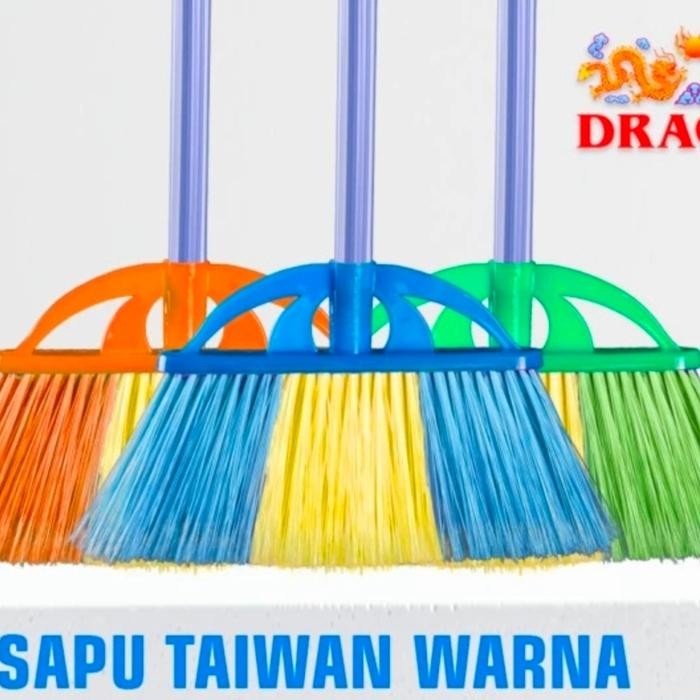 Sapu Plastik Taiwan Dragon - Sapu Nilon Dragon - Sapu Lantai