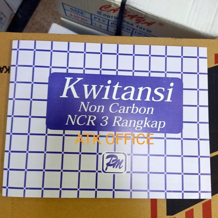 New BUKU KWITANSI NCR RANGKAP 3 PLY