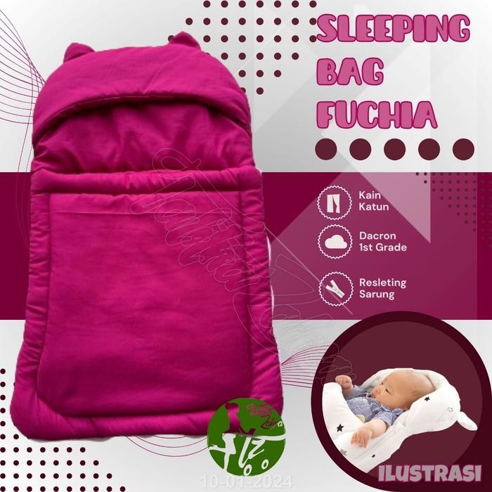 Dialogue Baby - Selimut Bayi Panda Sleeping Bag Polos Bedong Bayi-Sleeping Panda