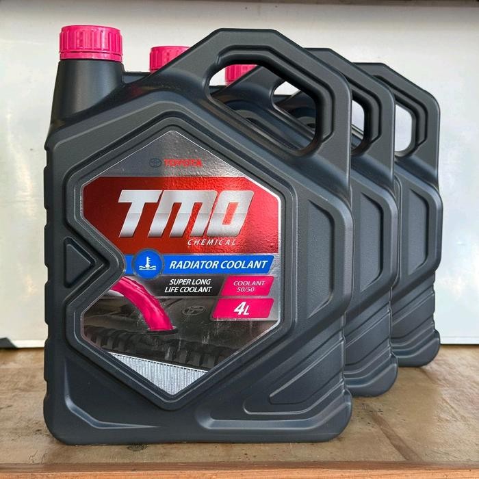 Tmo Air Radiator Coolant 50/50 Super Long Life 4L - Pendingin Mesin Toyota Original