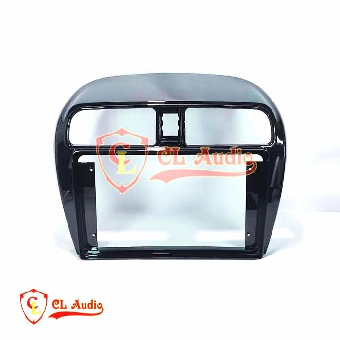 FRAME HEAD UNIT ANDROID 9 INCH MITSUBISHI MIRAGE