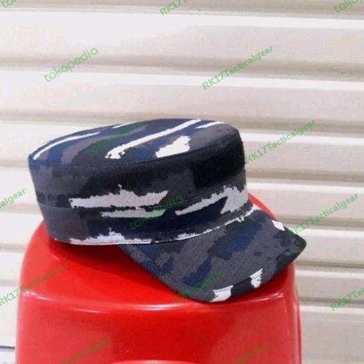 Topi Pet PDL TNI AL / Topi pet Komando AL / Topi Komando LORENG KRI