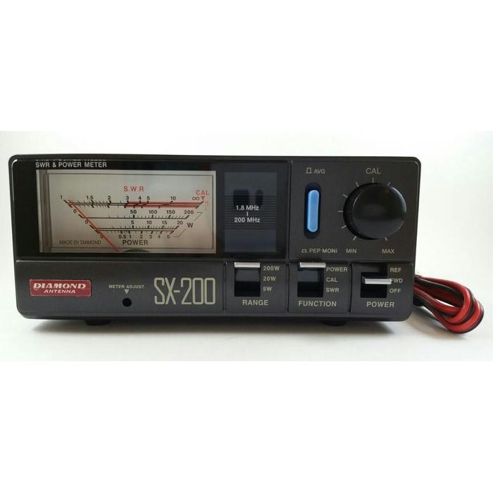 SWR & POWER METER DIAMOND ANTENNA SX200
