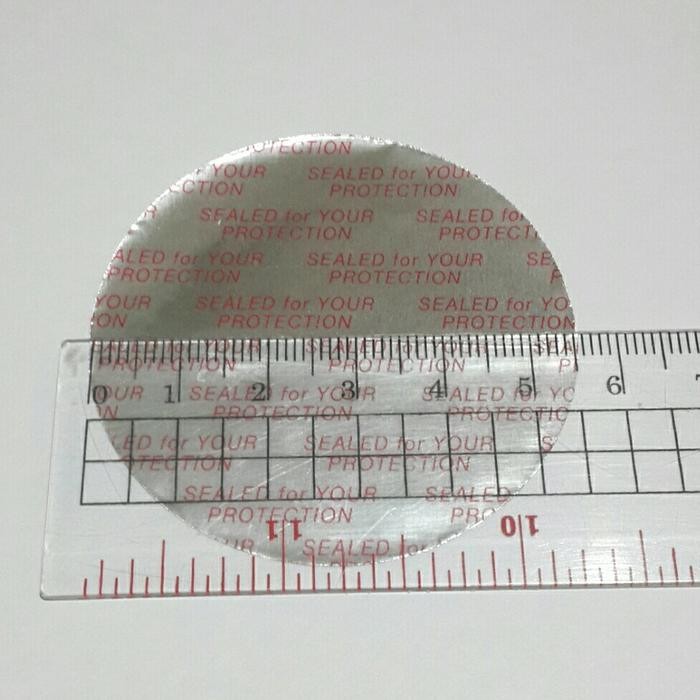 Seal PET 5,5cm - Segel Botol Sambal - Seal Alu Foil Botol Plastik PET