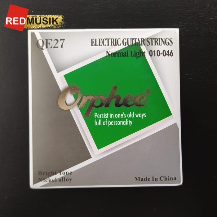 Senar Gitar Orphee QE27 QE-27 QE 27 Elektrik String