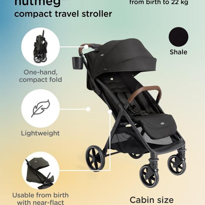 Stroller Baby Joie Nutmeg / Stroller Baby Kabin Size