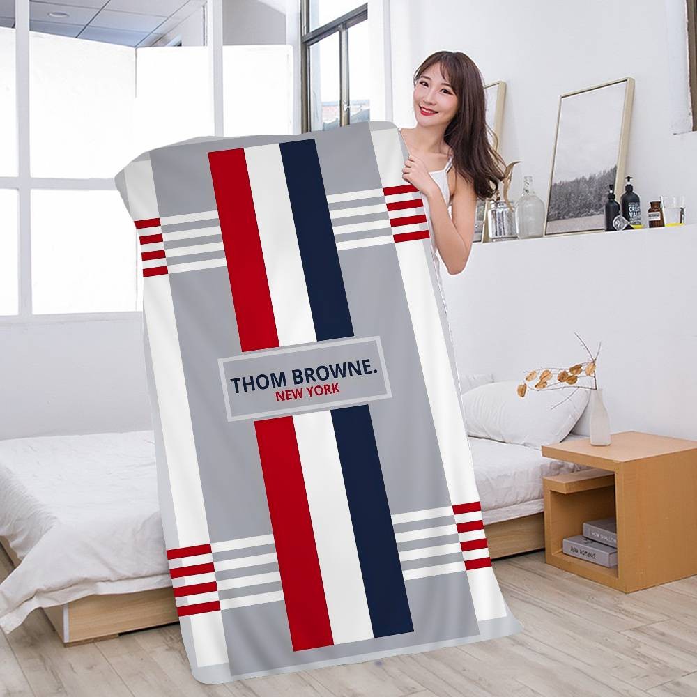 Fashion Brand T-Thom B-Brown Microfiber Beach Towel Absorbent Quick Dry Soft Yoga Swimming Resort