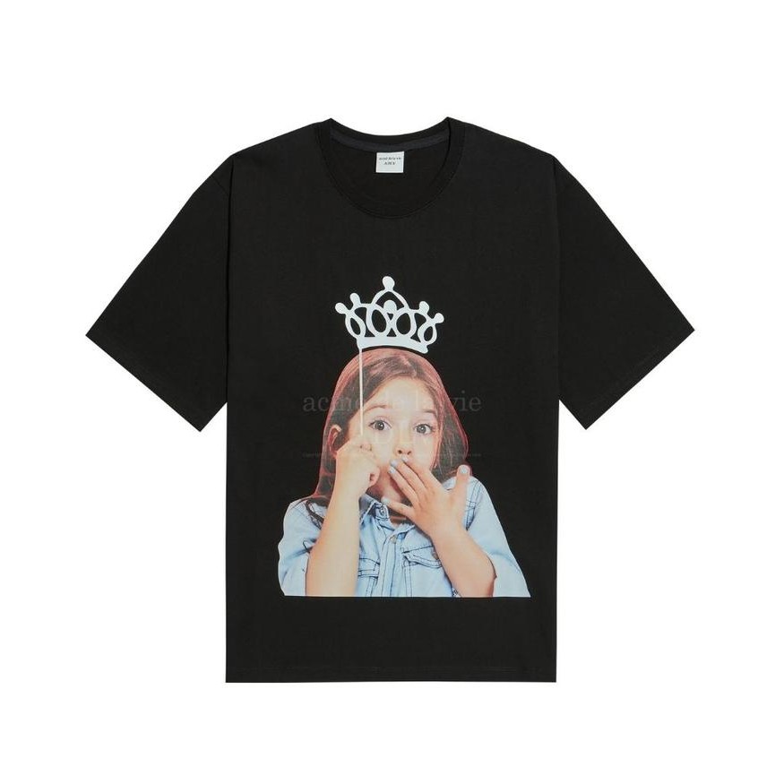 Sale ADLV BABY FACE SHORT SLEEVE TSHIRT BLACK TIARA Terlaris