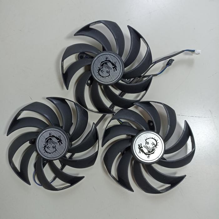 KIPAS VGA GPU FAN MSI GAMING X TRIO RTX 3060 3060TI 3070 3070TI 3080 3080TI 3090 3090TI