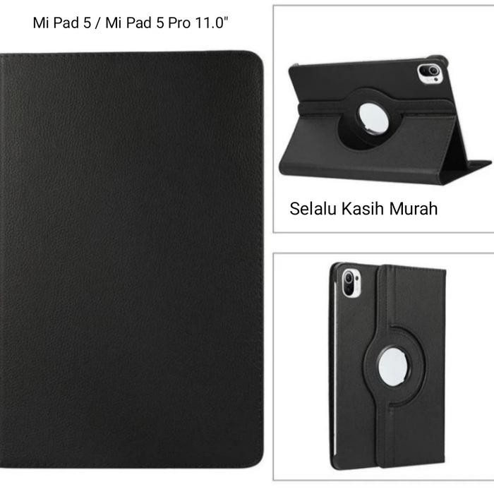 Case Flip Rotari Xiaomi Mi Pad 5 / Mi Pad 5 Pro 11.0" Cover Casing Tablet Flip kusus Mi Pad 5 / Mi