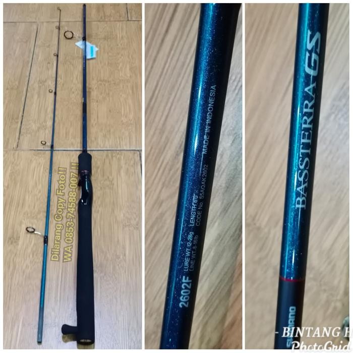 Ready Joran Shimano Bassterra GS 2602 F 180 Model 2019