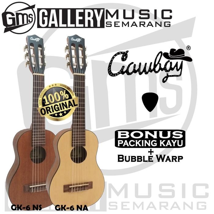 Guitalele Cowboy Original Gk-6 Na Gk 6Ns Gitar Guitalele Import (Tp)