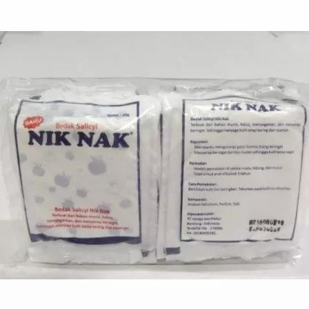 Nik Nak Bedak Salicyl Sachet 40gr