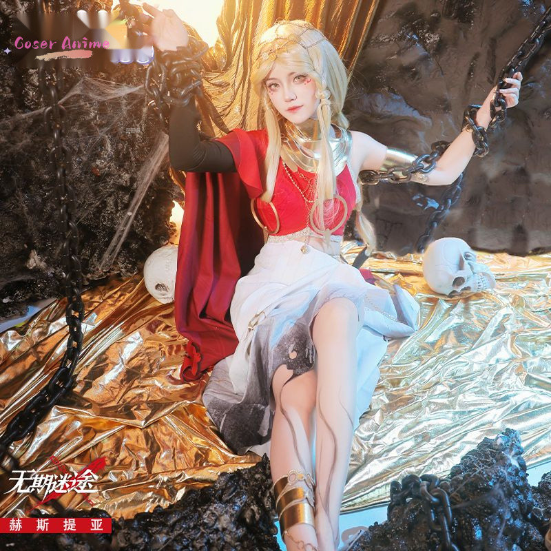 COSER GAME PATH TO NOWHERE HESTIA COSPLAY COSTUME UNIFORM HALLOWEEN CARNIVAL PARTY CHRISTMAS PLAY