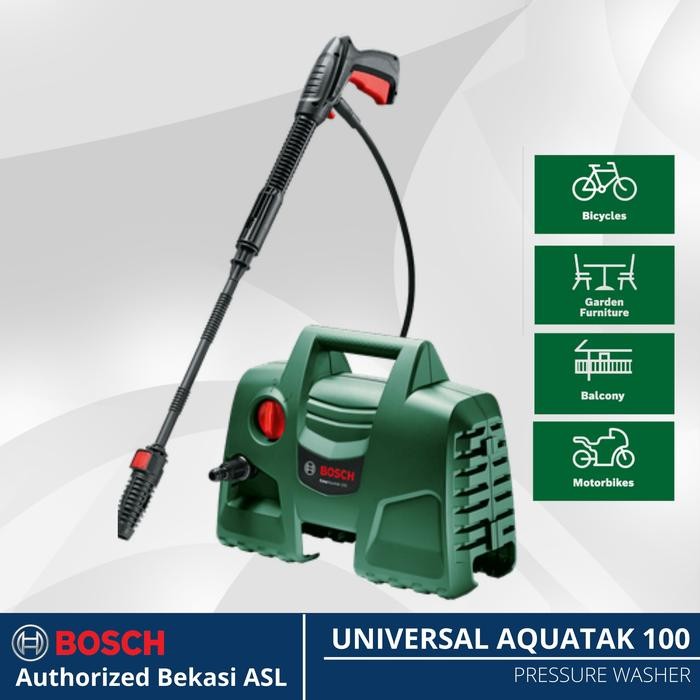 BOSCH HIGH PRESSURE WASHER EASY AQUATAK 100 - LONG LANCE