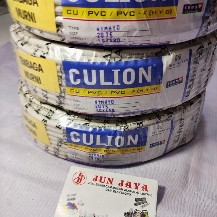 (Cod)Kabel Listrik Sni Serabut Tebal Culion Tembaga Murni 50M