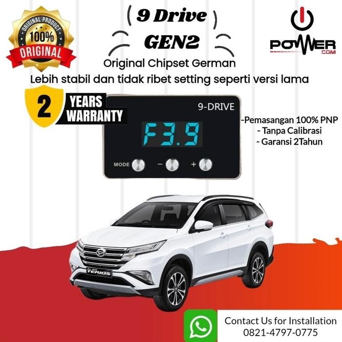 9 Drive Throttle Controller Accelerator Daihatsu All New Terios Remap