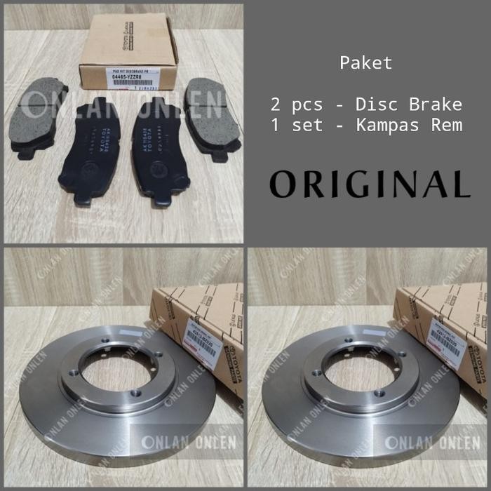Disc Brake Kampas Rem Depan All New Avanza Xenia Veloz 2012 2013 2014