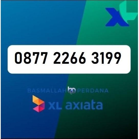 Nomor Cantik XB77 2266 3199 Perdana XL 4G 5G YOP925