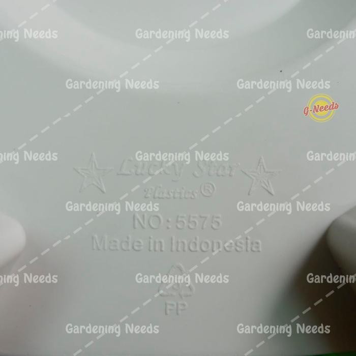 ZonaMurmer- Pot Bunga/Tanaman Lucky Star Segi 6 Hexagon Camelia 5575