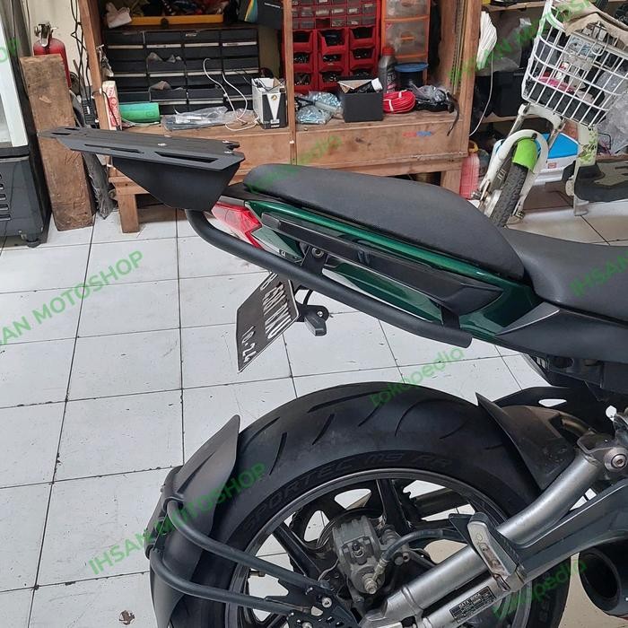 Terpopuler Braket Bracket Breket Top Box Kawasaki Er6N Er6F Er6 Er6-N I-Mototech Terlariss 