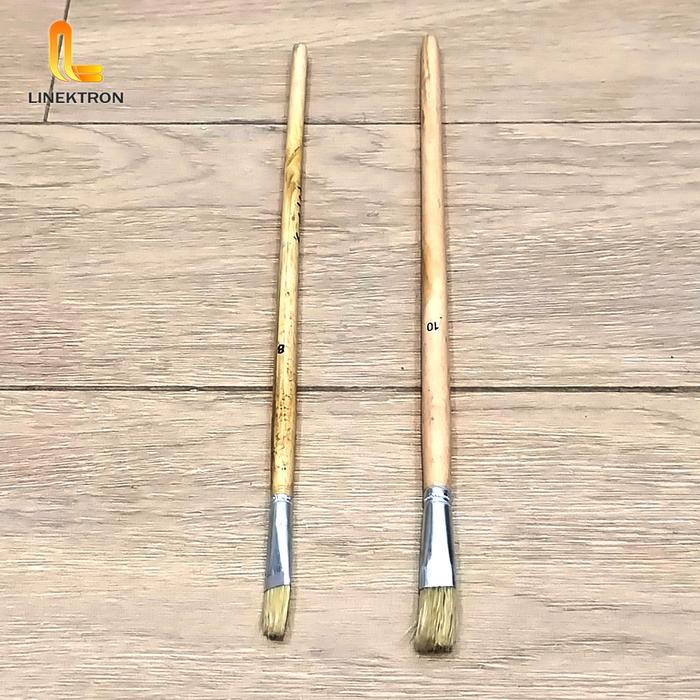 KUAS LUKIS / KUAS LUKIS PUTIH / KUAS SENI LUKIS / BRUSH UKURAN LENGKAP NO. 1 - 12