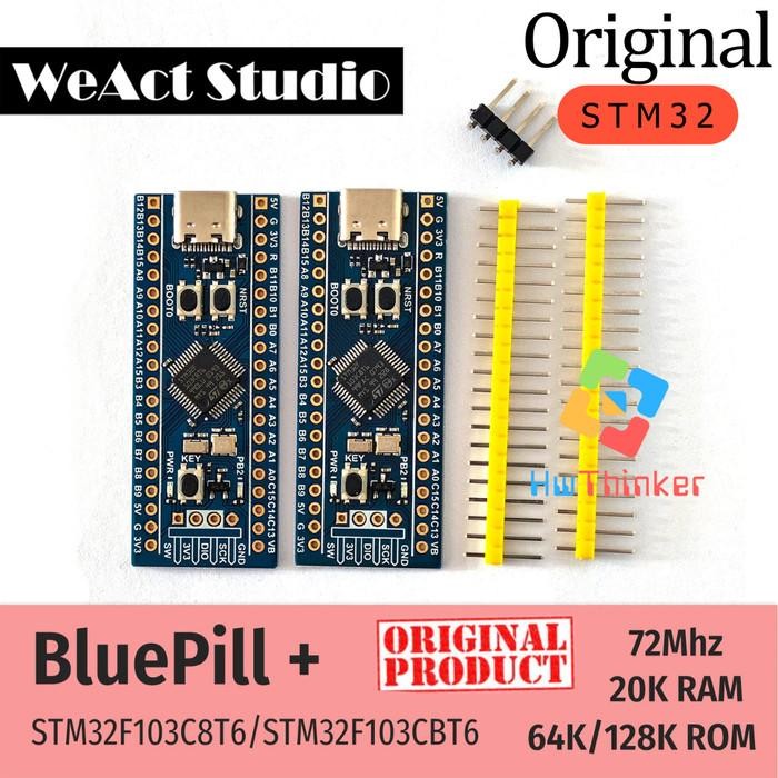 w867- Weact Studio Bluepill+ Bluepill Plus Stm32F103C8T6 Stm32F103Cbt6 Stm32