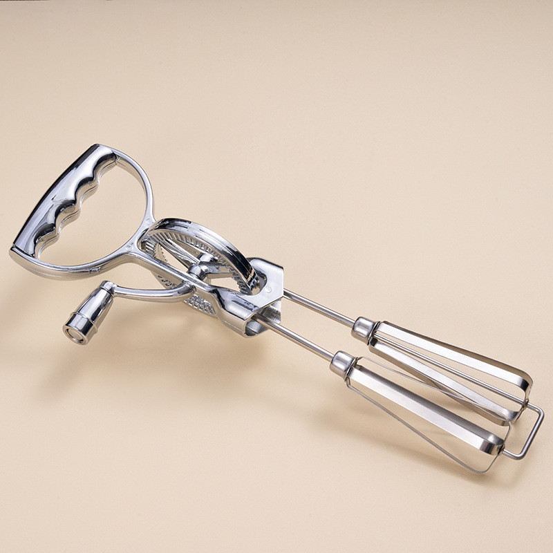 Stainless Steel Manual Egg Beater Balloon Wire Whisk Mixer Kitchen Baking Utensil Milk Cream Butter 