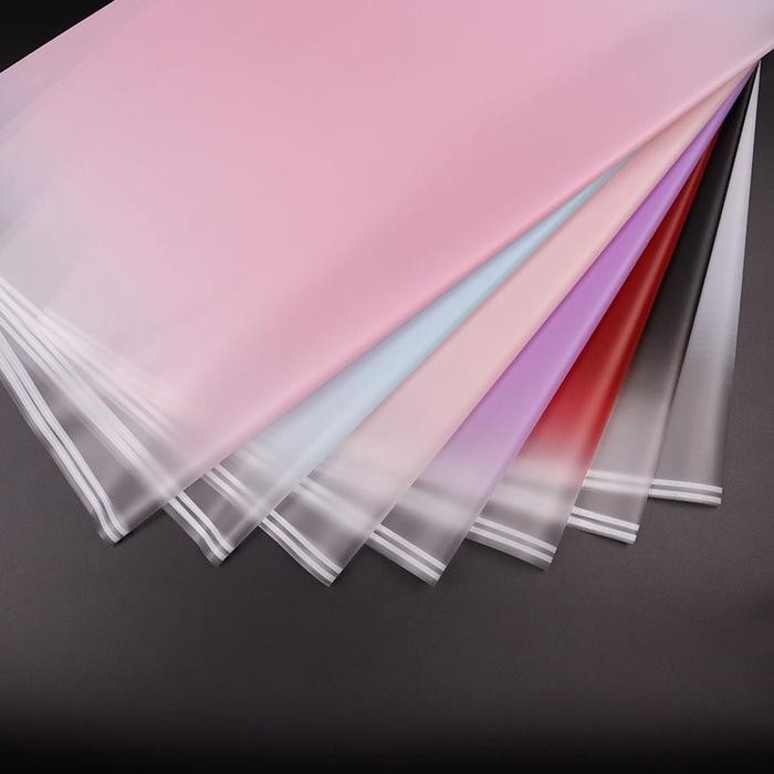 5 lbr kertas cellophane gradasi#kertas buket#