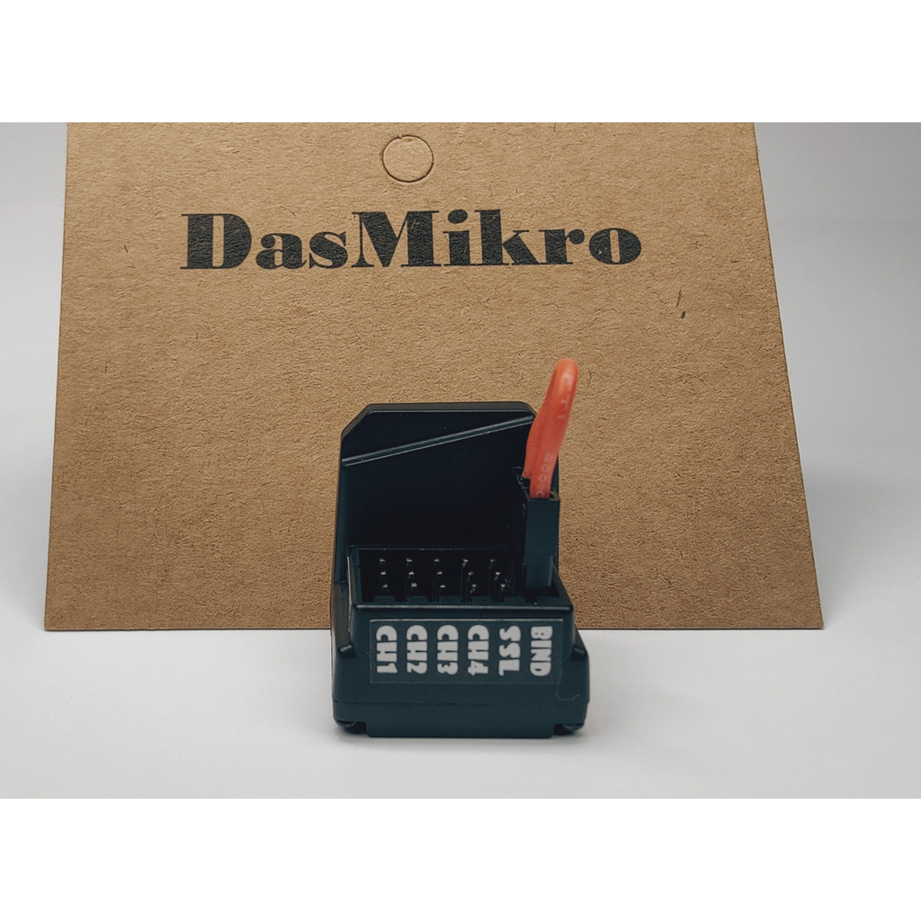 DASMIKRO DSK-482 COMPATIBLE ANTENNA-FREE RECEIVER V2 V3 FOR SANWA SSL FH-4 FH-3 M17 M12S M12 MT-44 M