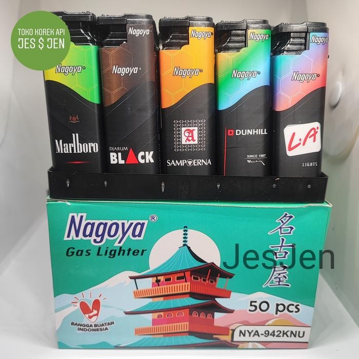 84um- Korek Gas Bara M2000 942 Hitam (Isi 50 Pcs)