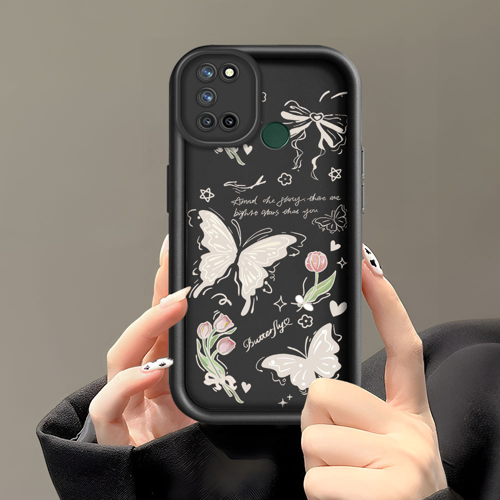 Casing Hp Untuk Realme 7i C17 Phone Case Softcase Soft Cesing Handphone Cover Populer Kartun Cassing