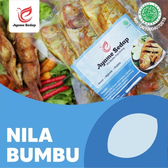Eat,- Ayame Sedap - Nila Bumbu - Frozen Food Premium