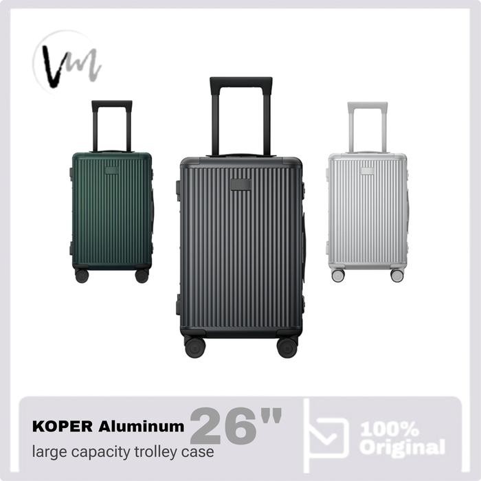 Xiaomi MiJia Koper 26" Aluminum Frame Carrying Case with TSA Customs Lock 26 inch Luggage