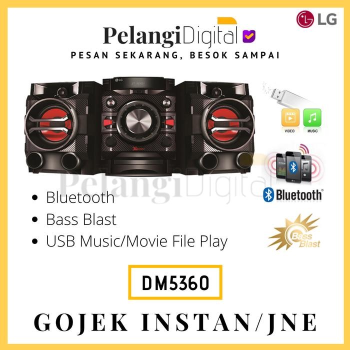 Sale LG Mini Hi-Fi Speaker Bass Blast - DM5360 Terlaris