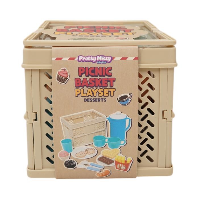 BabyQu- Pretty Missy Set Picnic Basket Dessert