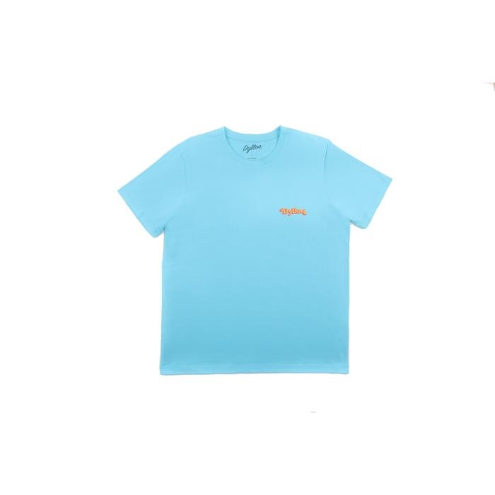 SALE KAOS DYLLON TEE - 70s TURQUOISE