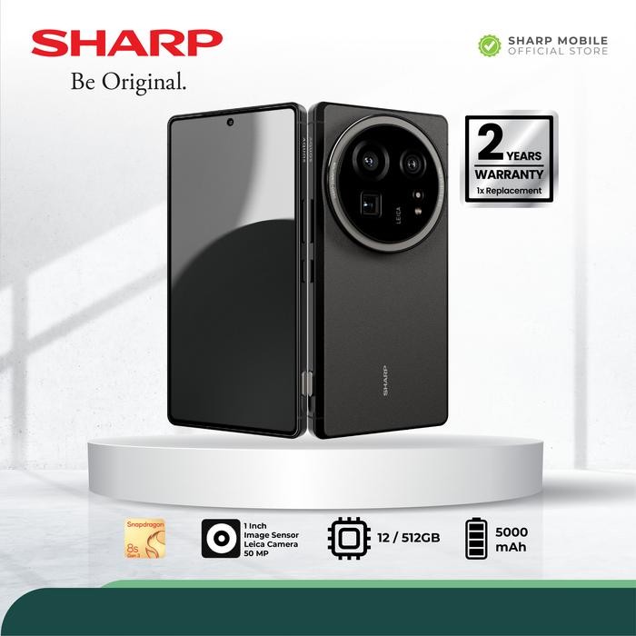 Sharp Aquos R9 Pro Smartphone Black